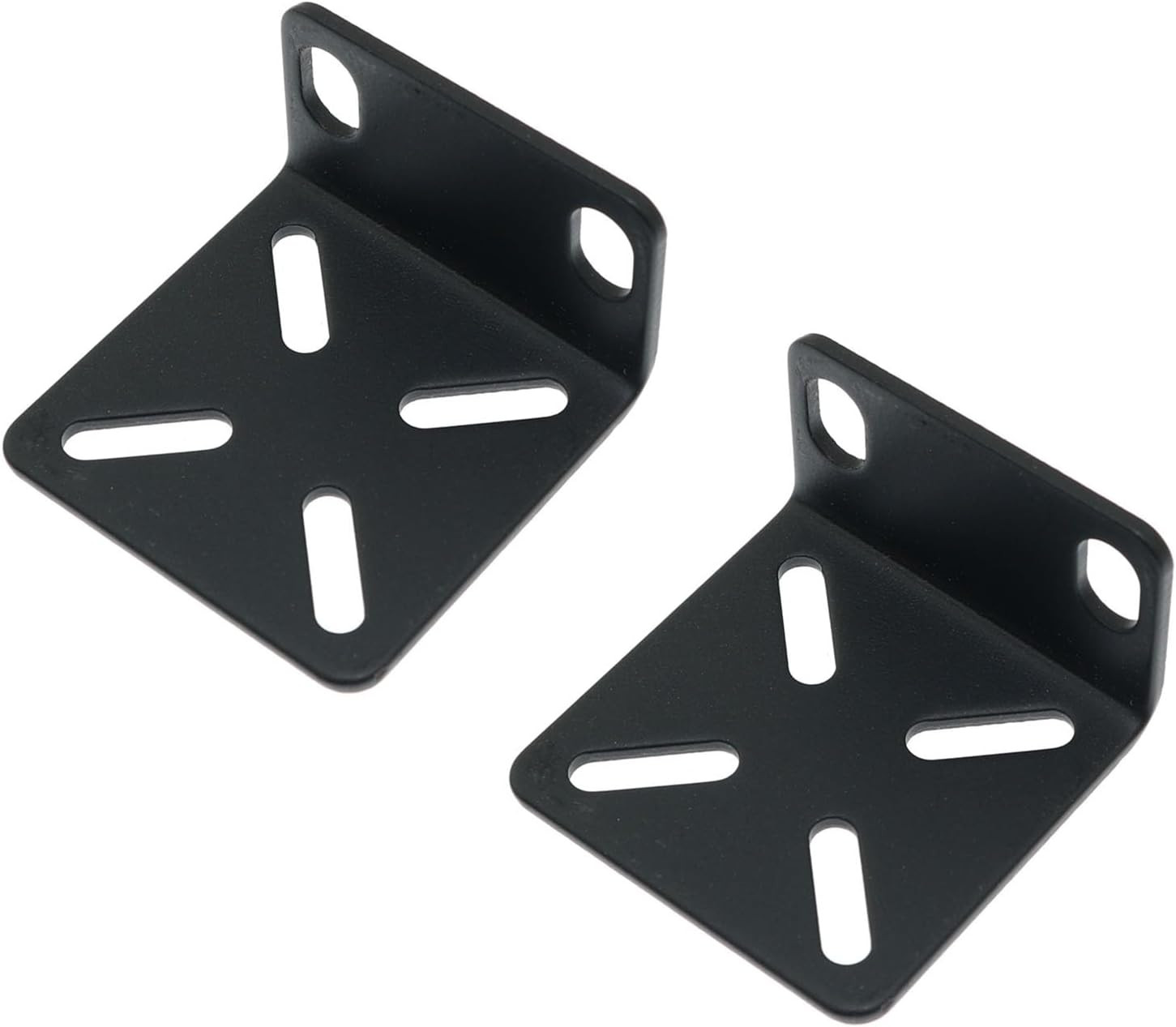 2Pcs Adjustable Rack Mount Ears 17.3" Network Switch Rack Mounting Kit