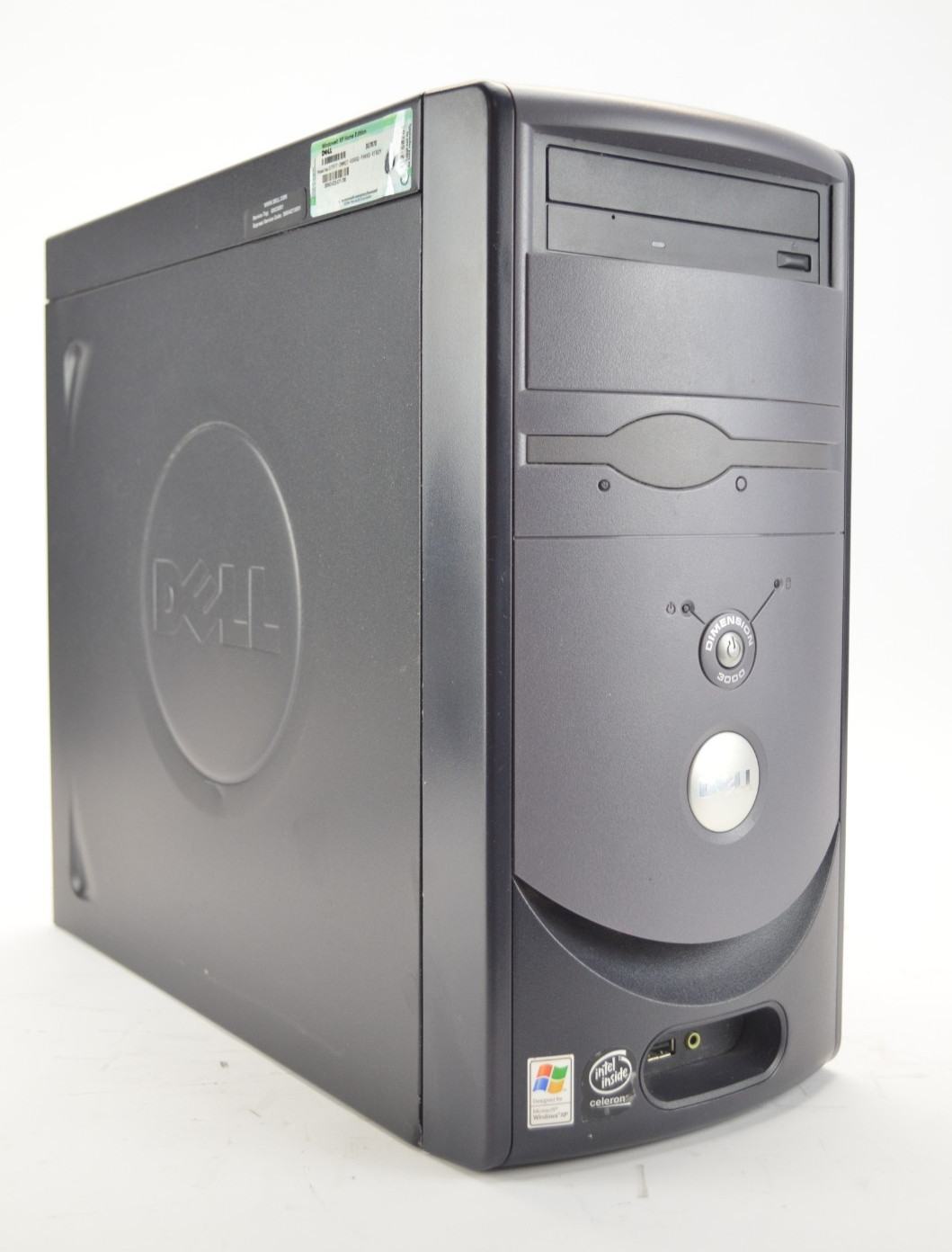 Dell Dimension 3000 ATX PC Celeron 2.40GHz 512MB RAM A+ Cosmetics - No HDD