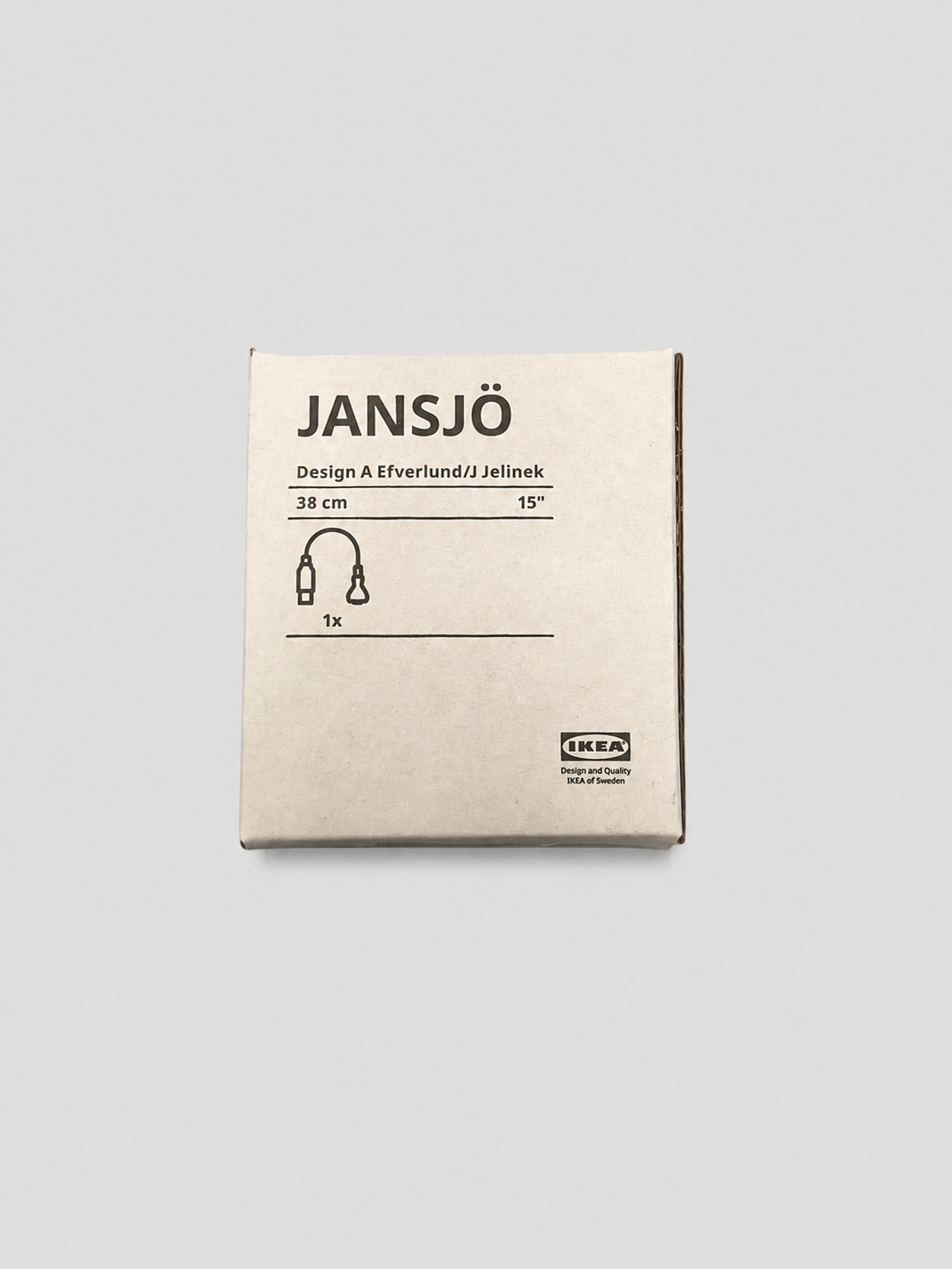IKEA JANSJO LED USB Lamp, Black JANSJÖ FOR LAPTOP COMPUTER Brand NEW
