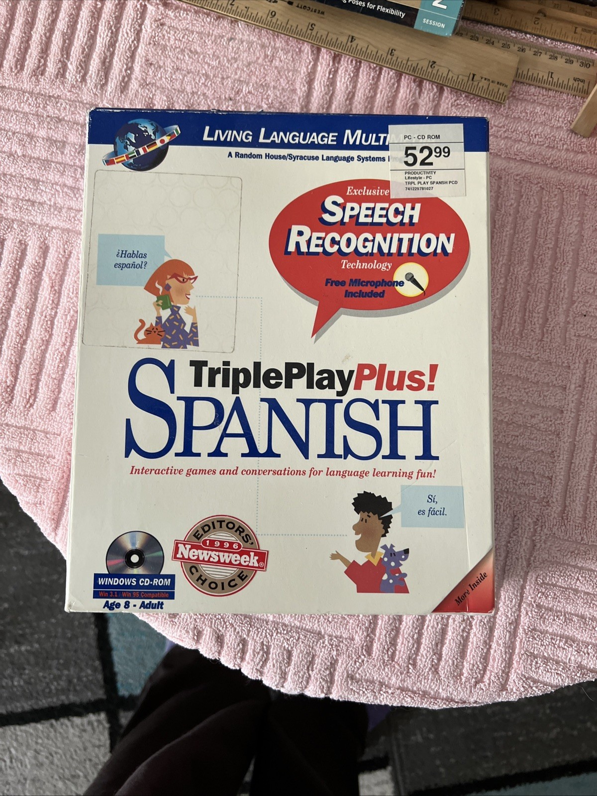 New never used Triple Play Plus Language Multimedia Disc Spanish