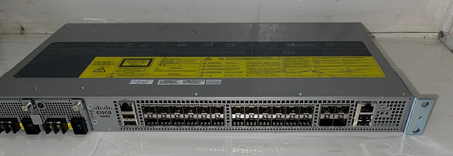 Cisco ASR-920-24SZ-M Aggregation Services Router  Dc Power Supply