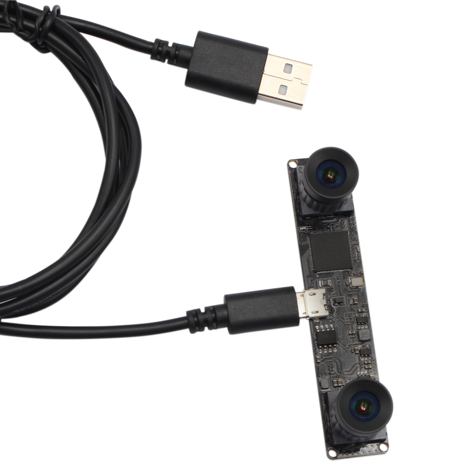 Synchronized 960P Stereo Webcam w/ wide angle 170degree Fisheye lens MJPEG 60fps