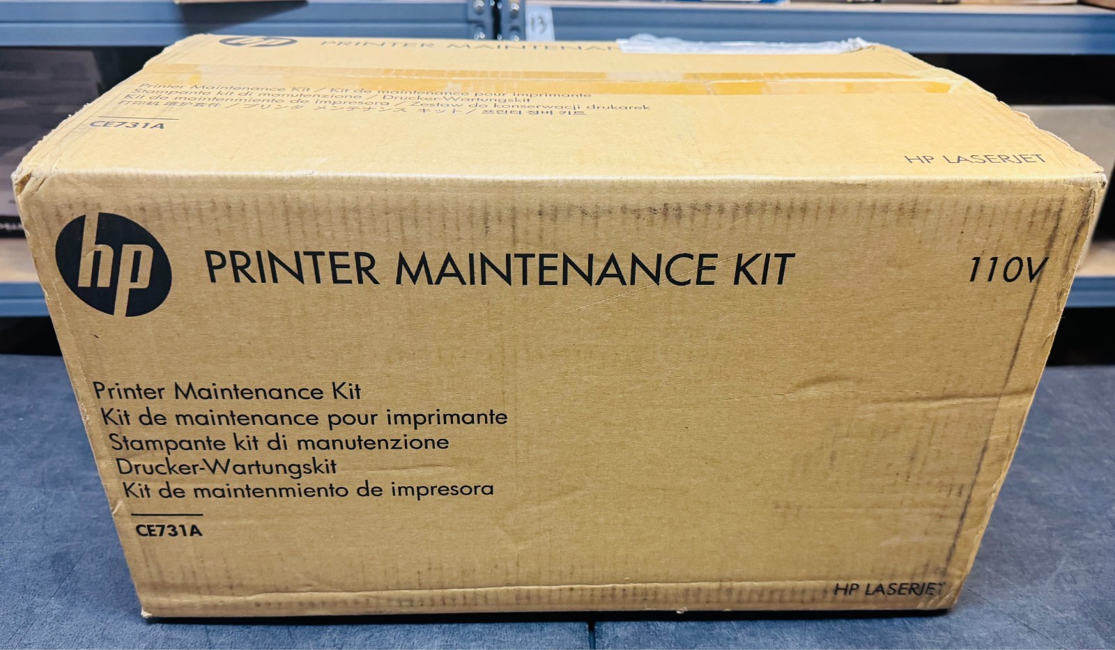 Genuine OEM HP LaserJet Printer Maintenance Kit M4555 MFP 110V PM - CE731A