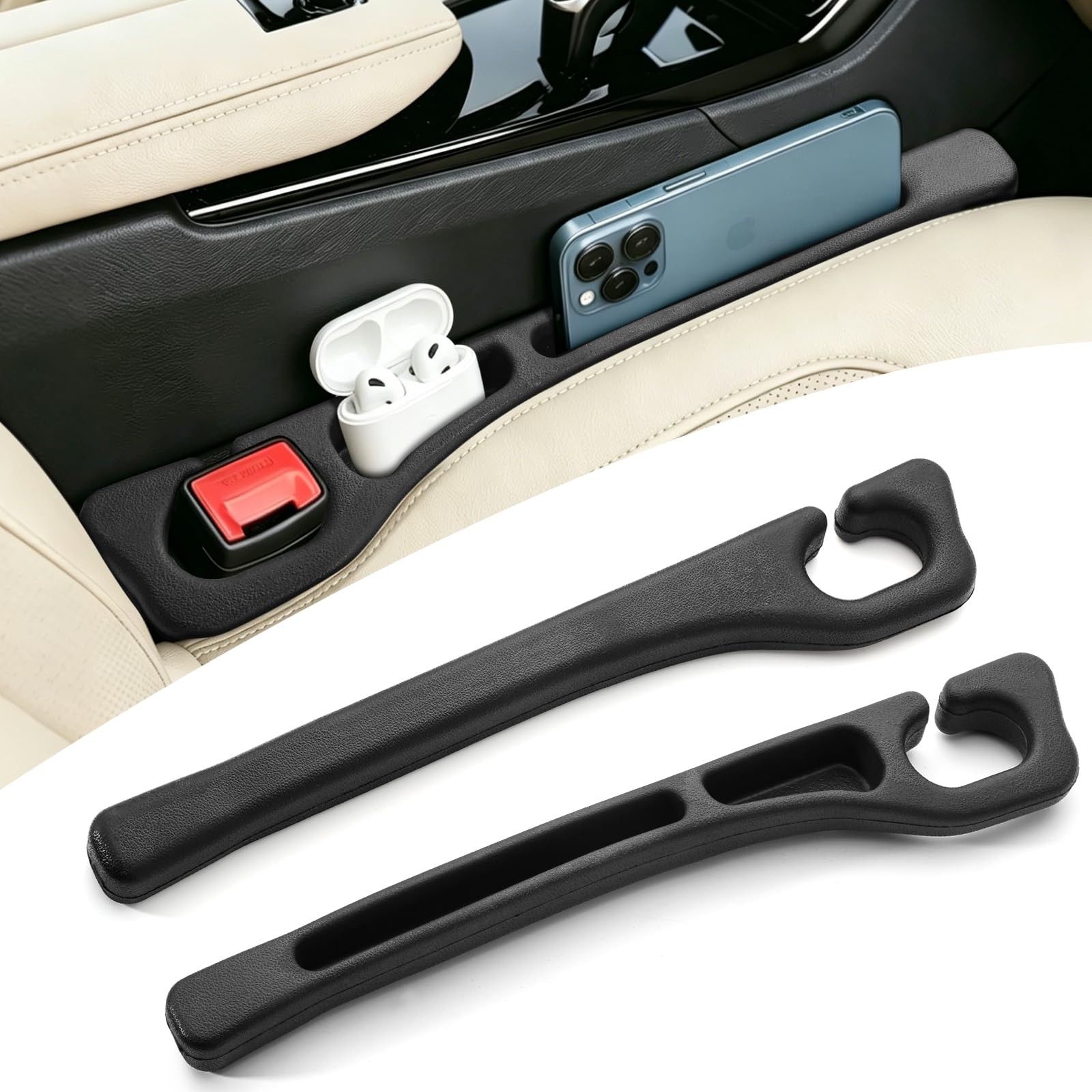 2 Pack Car Seat Gap Filler Organizer for Subaru Crosstrek Outback Forester
