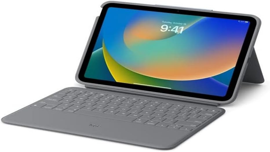 Rugged Folio for iPad (10th gen)-OXFORD GREY-US-AP-425- 920-011132