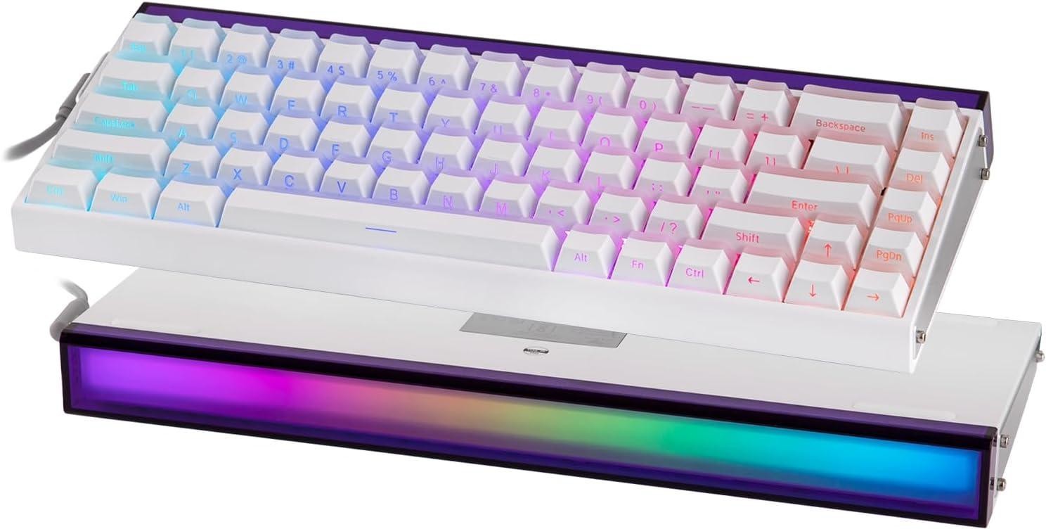 Aula Hero 68 HE Wired Magnetic Gaming Keyboard, RGB Box&Backlight 0.01mm 