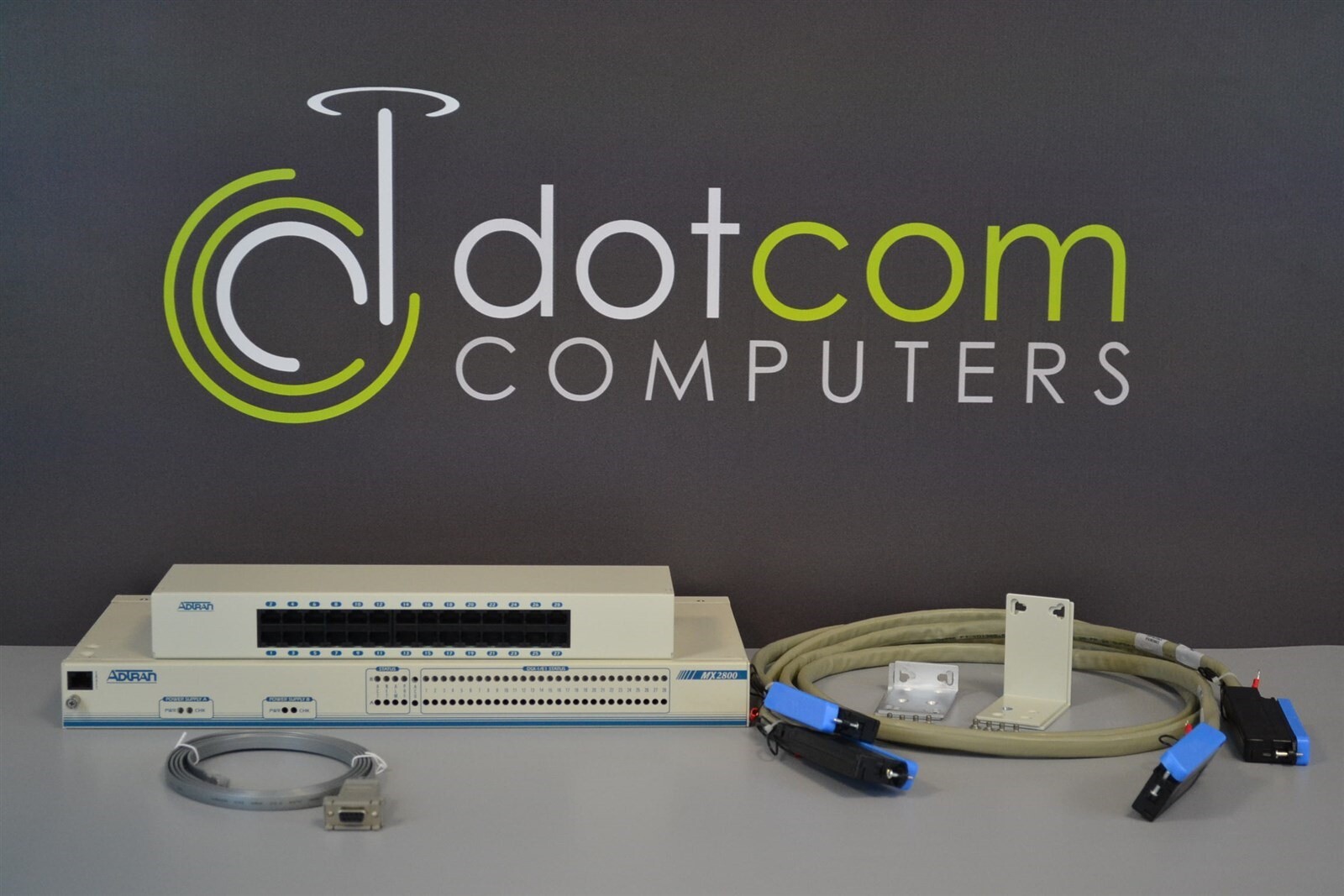 Adtran MX2800 DS3 Non-Redundant 48V DC Patch Panel 4205290L7 1205288L2 1202289L2