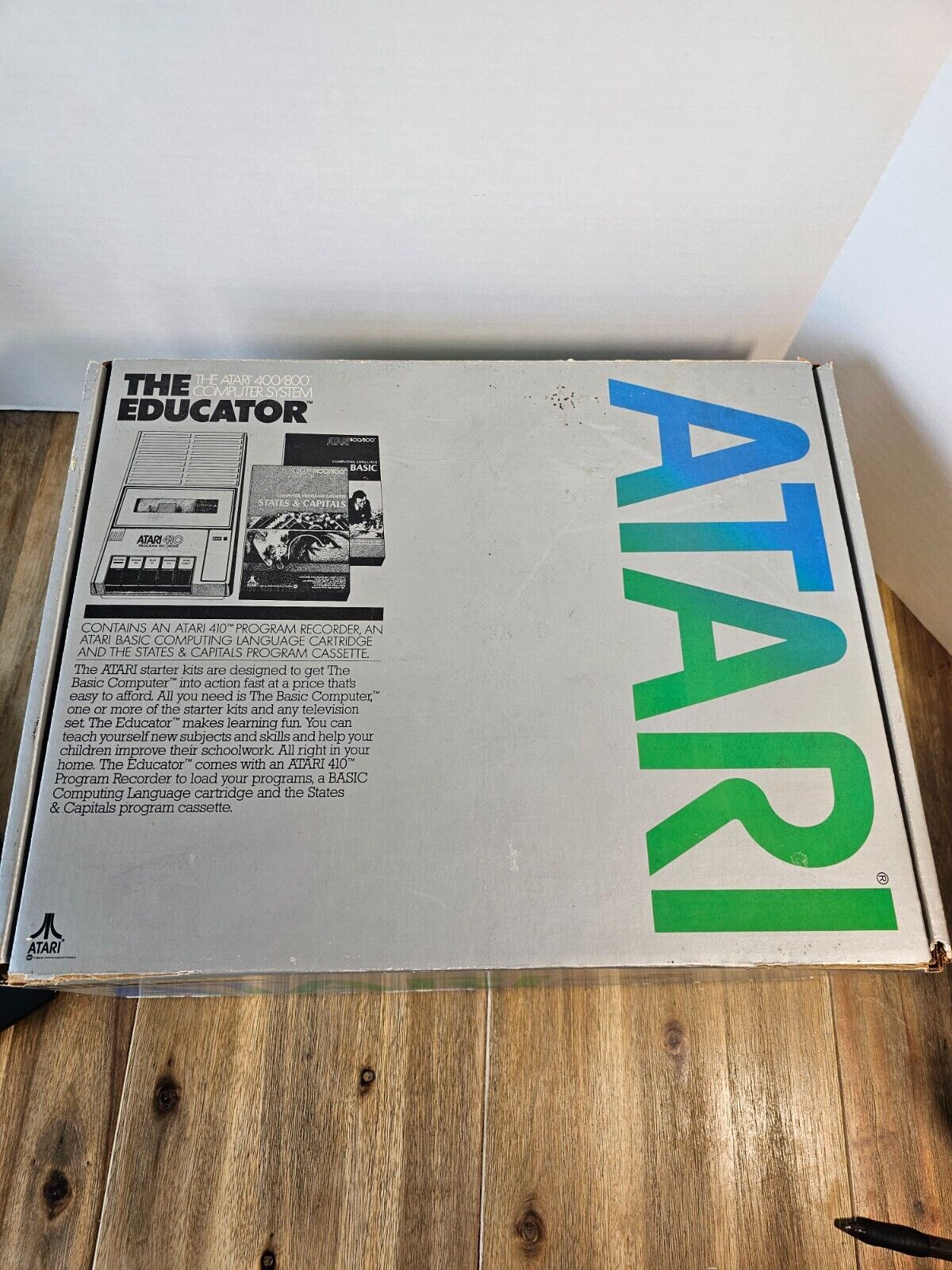 The Atari 410 Program Recorder For Computer System 400/800 The Educator