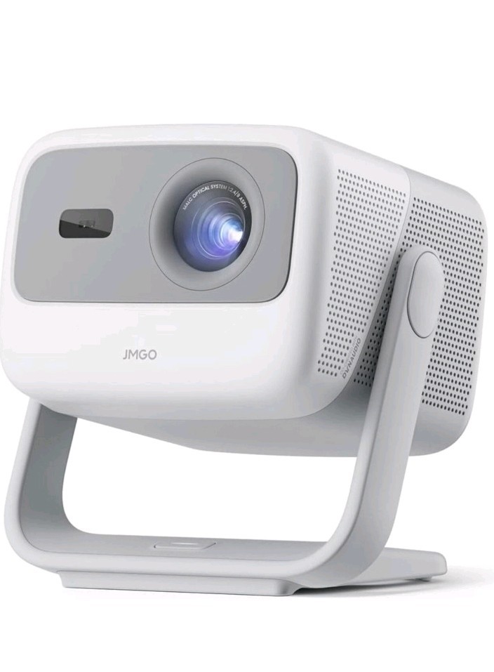 JMGO N1 Portable Projector 1080P FHD, 4K Supported, 150" MALC™️ Triple Laser 3D
