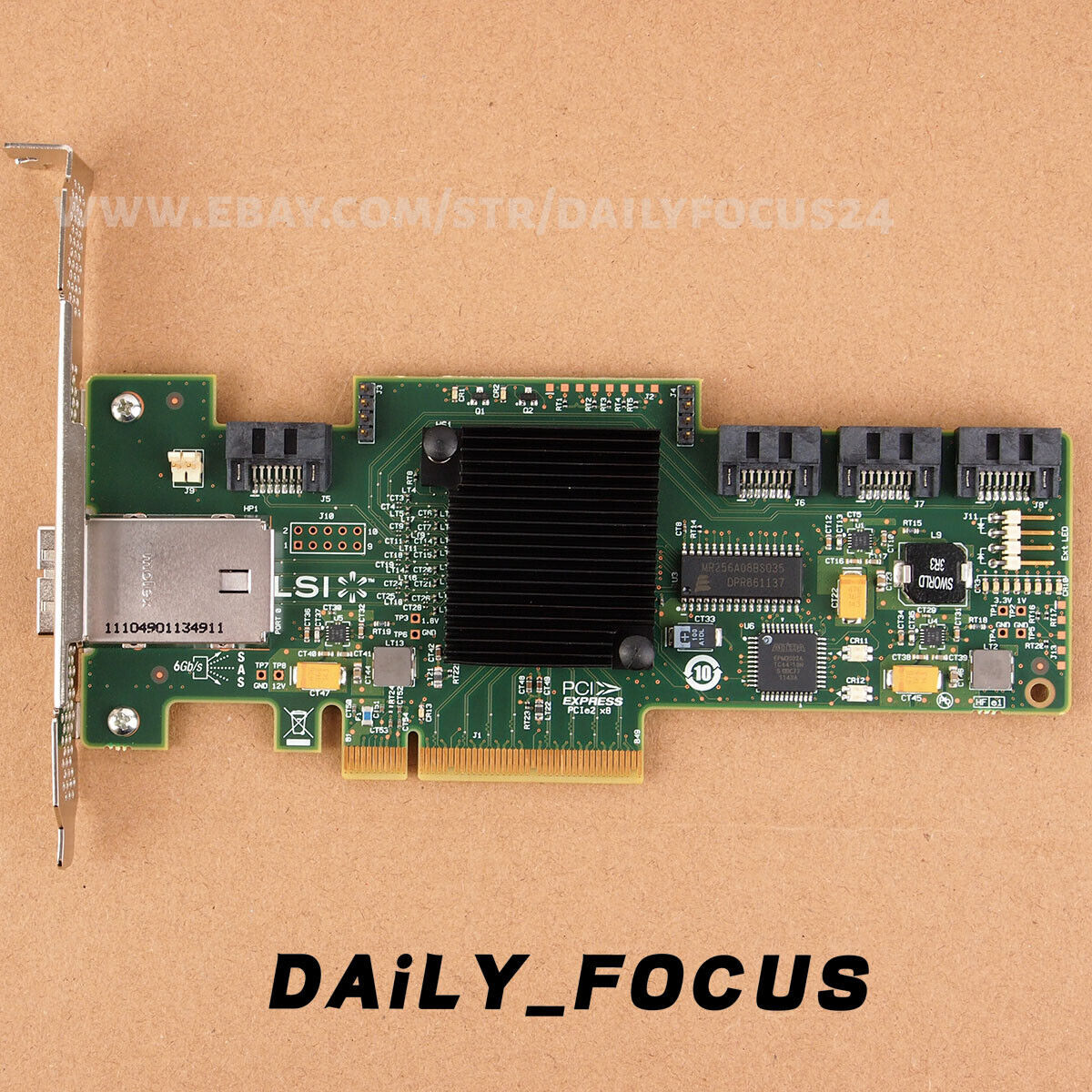 LSI 9212-4i4e 6Gb SAS Controller Card HBA Card Internal External IT Mode