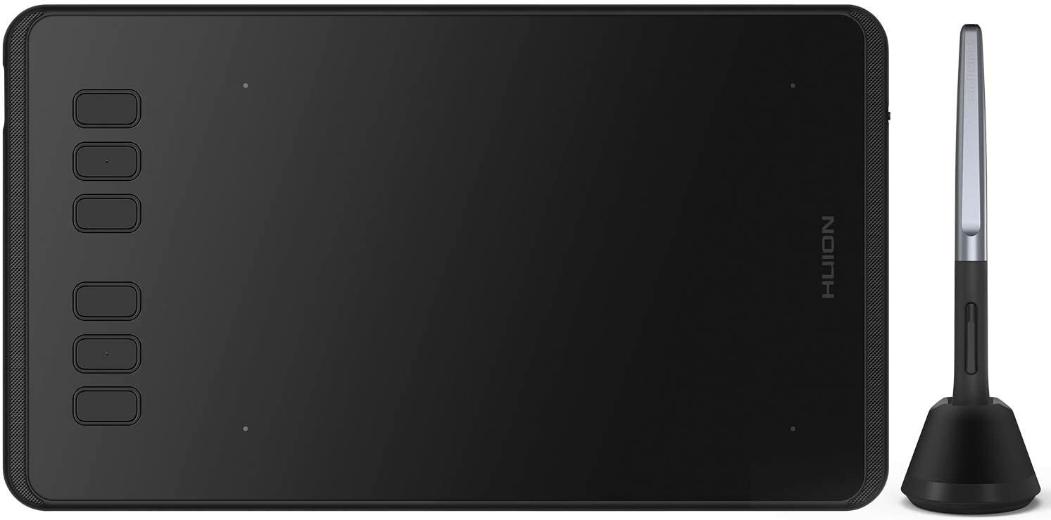 Huion H640P Graphics Tablet/Board Battery free Stylus Pen 8192 Pressure 5080LPI