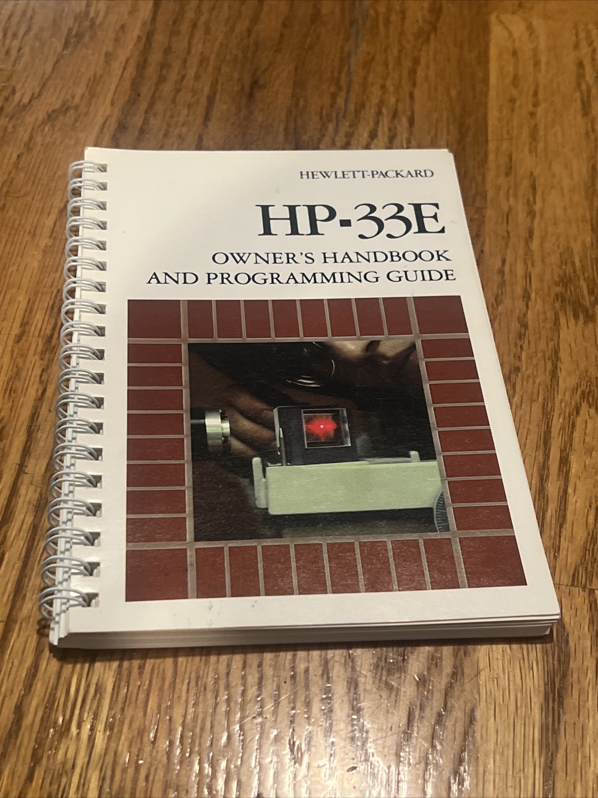 Vintage Hewlett-Packard HP-33E/33C Owner's Handbook Manual Programming Guide.