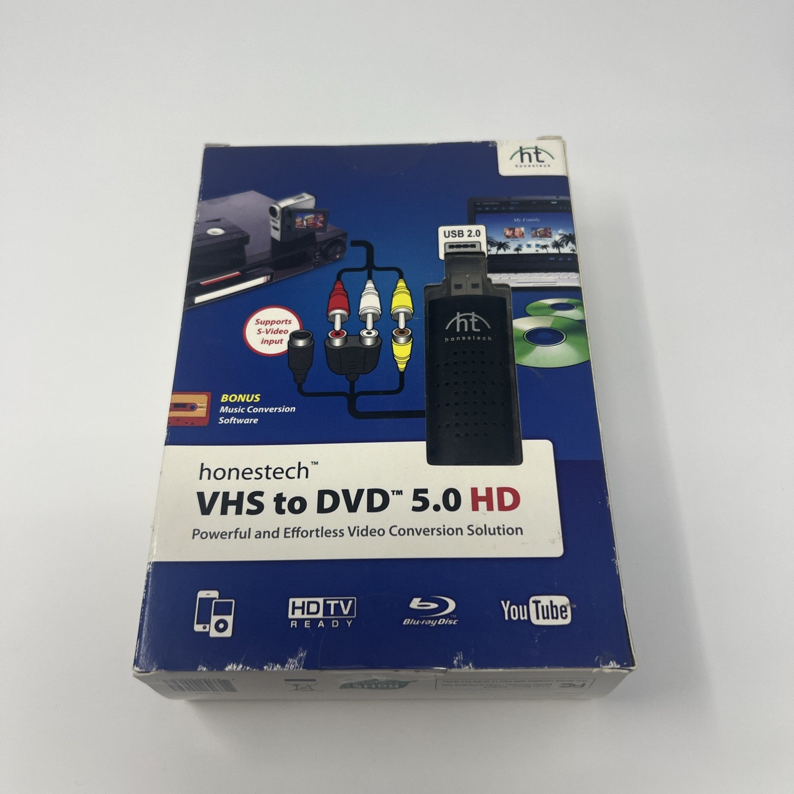 Honestech VHS to DVD 5.0 HD Powerful & Effortless Conversion Solution SHIPS FREE