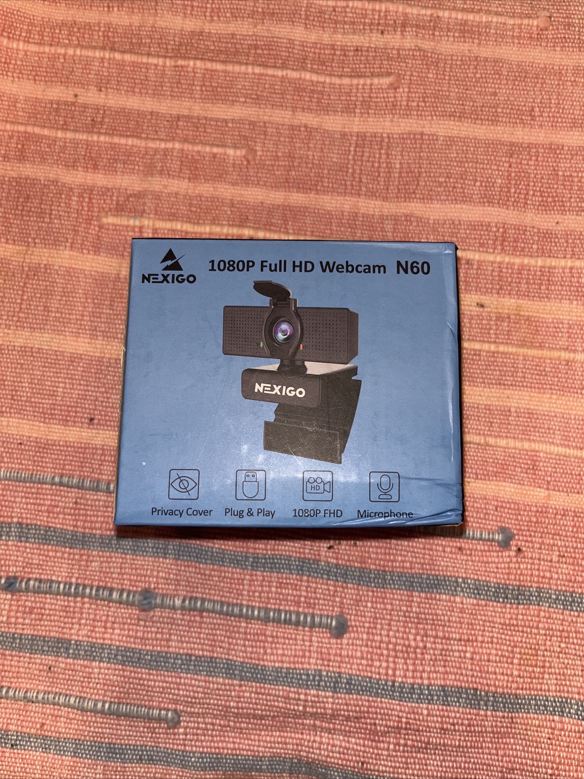 NexiGo N60 1080P Web Camera FHD Webcam with Microphone.