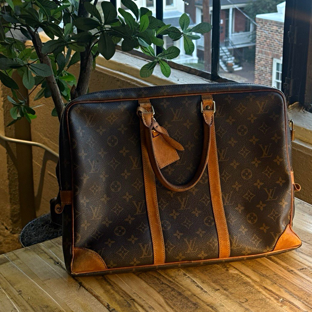 Louis Vuitton Monogram Vintage Briefcase BA5100