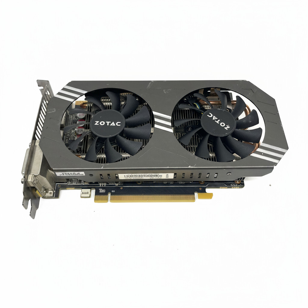 ZOTAC NVIDIA GeForce GTX 970 4GB GDDR5 Graphics Card ZT-90101-10P *READ* PARTS