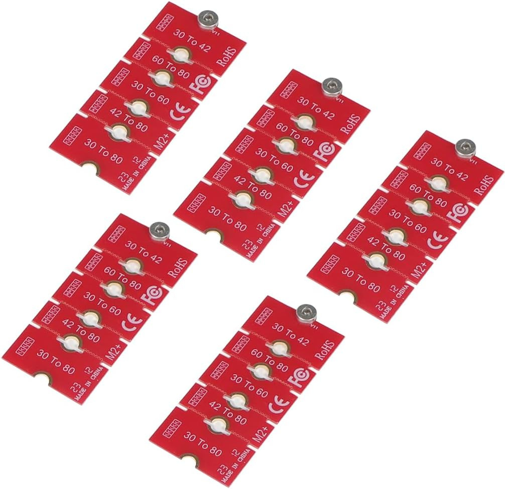 NGFF NVME M2 M2PLUS 2230 to 2280 Adapter Card 2230, 2242, 2260, 2280