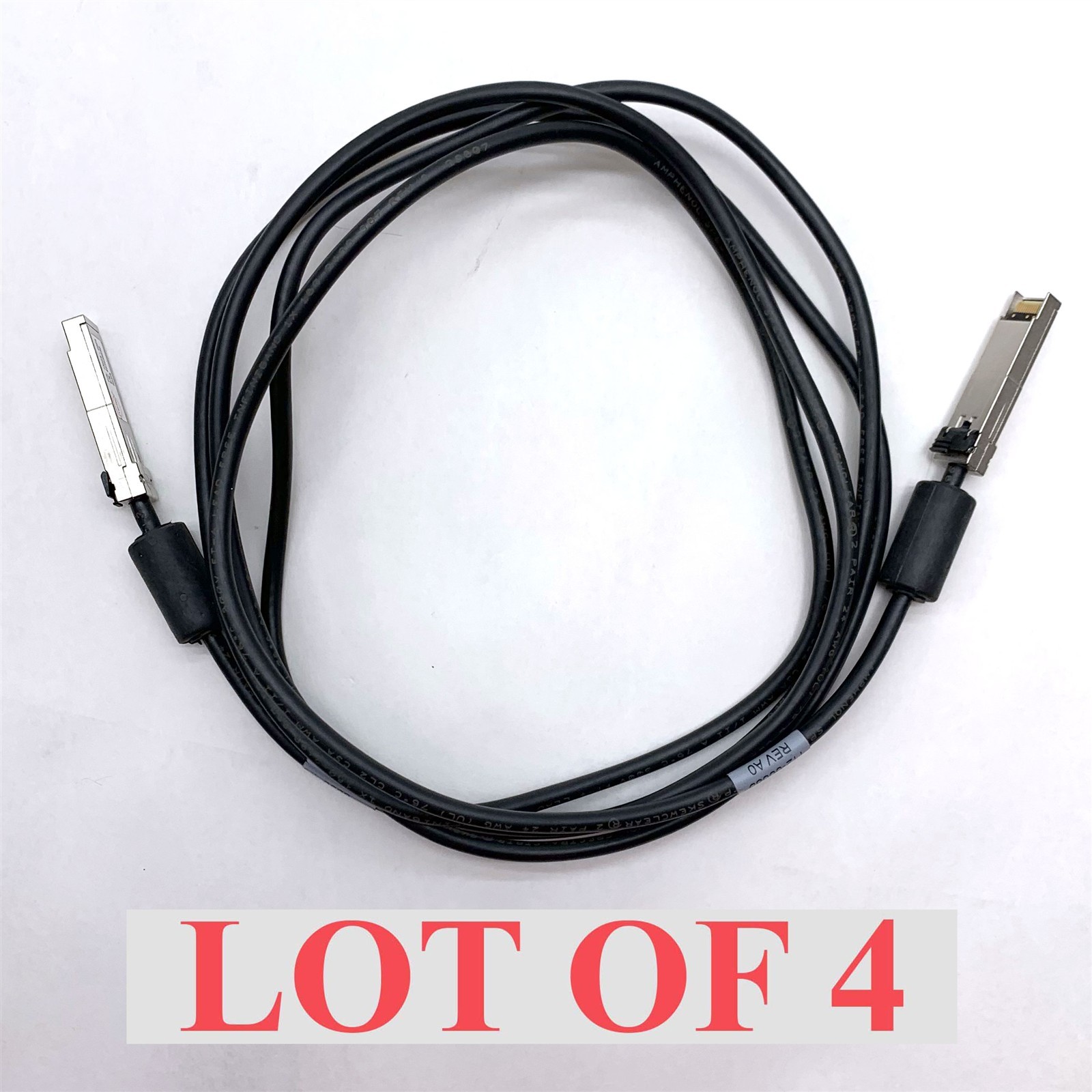 NetApp Molex 3M External DAC Cable 10Gbps SFP to SFP 73929-0025 112-00085 Lot 4