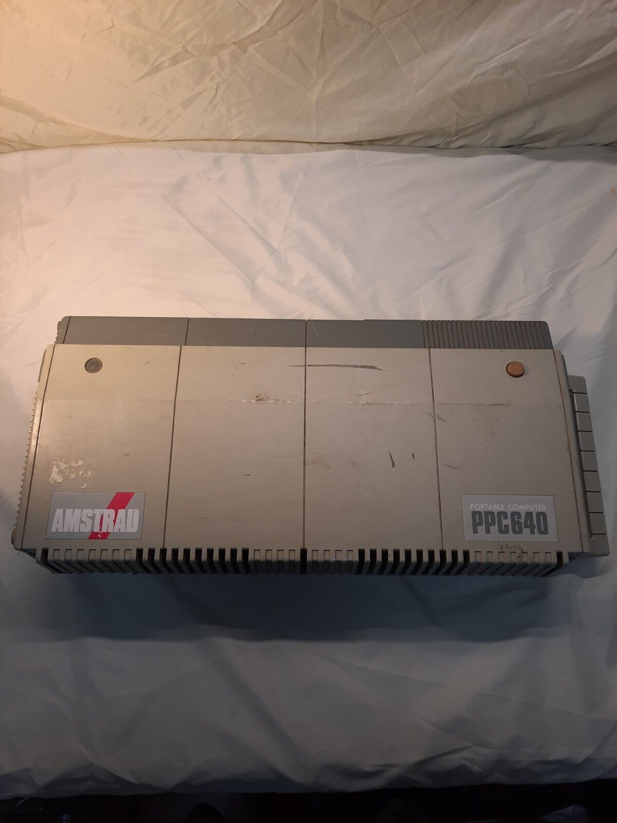 AMSTRAD PPC 640 Portable Computer/ For Parts Or Repair/ Sold As Is