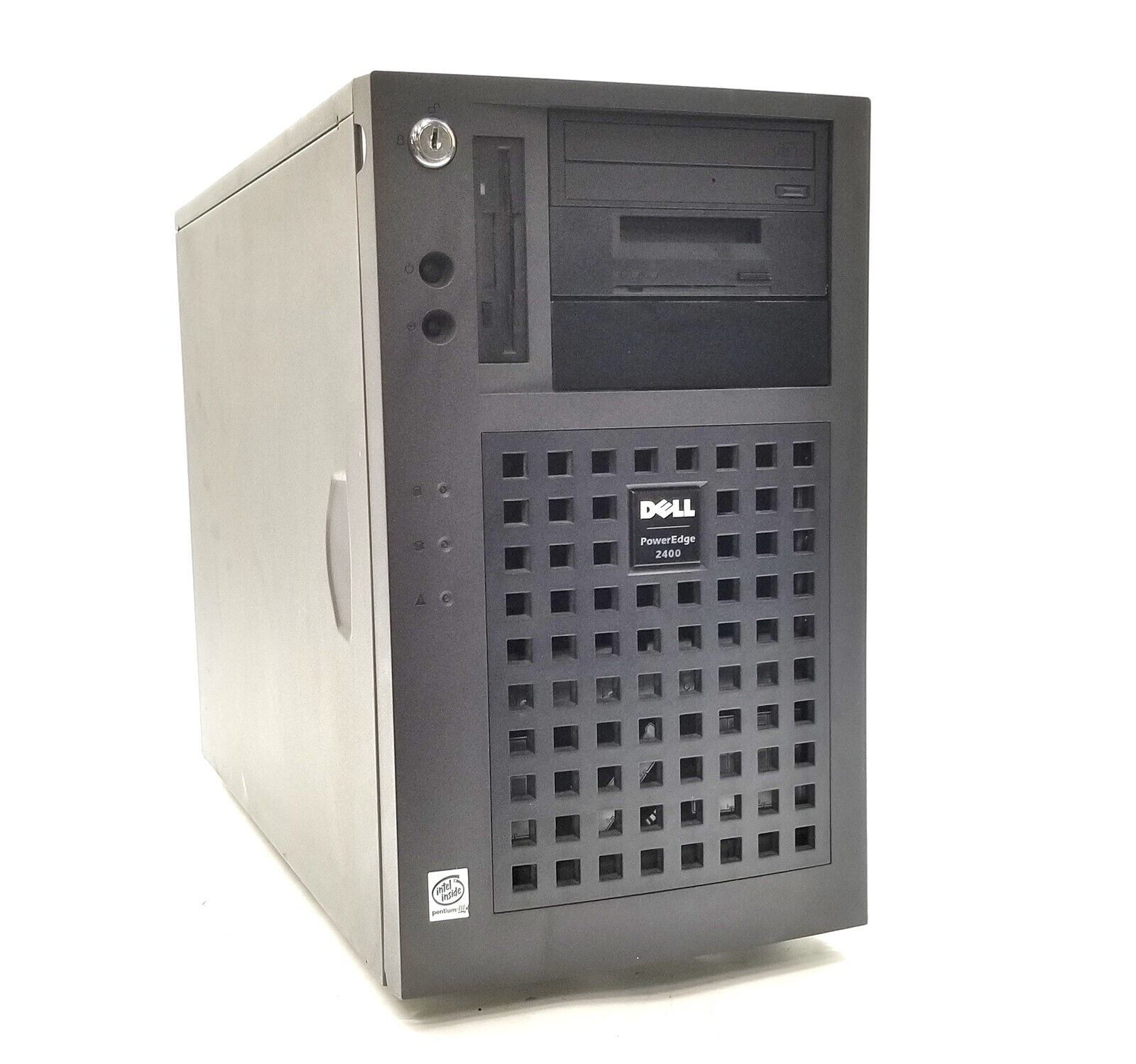Vintage Dell PowerEdge 2400 Dual-Pentium III 733MHz 1280MB NO/HD Retro Server PC