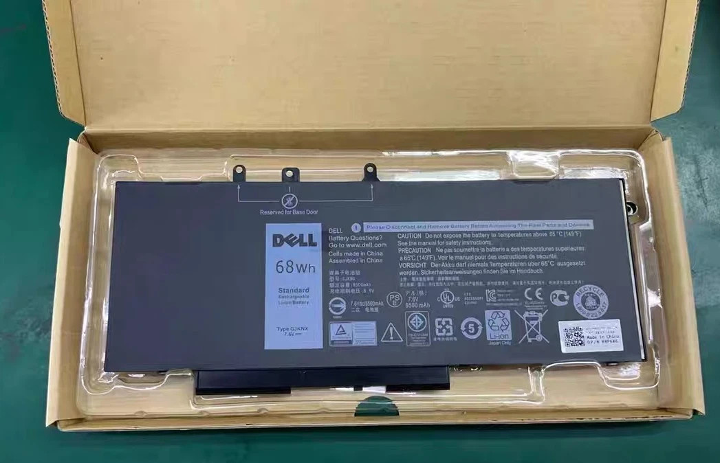 Genuine 68Wh GJKNX Battery Dell Latitude 5480 5580 5280 5490 5491 5580 5590