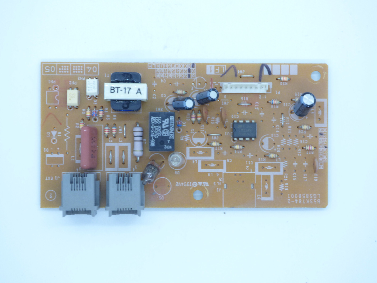 Brother MFC-7820N Laser Printer NCU PCB B53K784-2