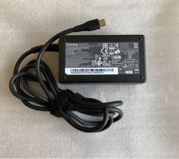 Original MSI 65W USB-C Power adapter for MSI Prestige 13 Evo A13M charger