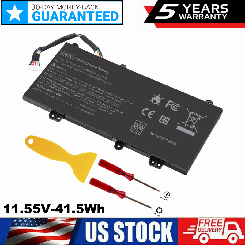 SG03XL Battery For HP Envy M7-U 17-U M7-U009DX HSTNN-LB7F 849315-850 849049-421