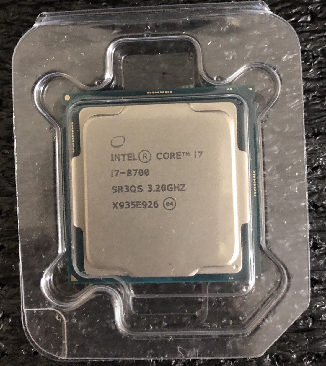 Intel Core i7-8700 3.2 GHz 8 GT/s LGA 1151 Desktop CPU Processor SR3QS