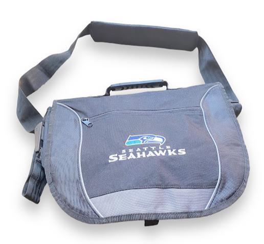Seattle Seahawks NFL Computer Laptop Embroidered Bag Black