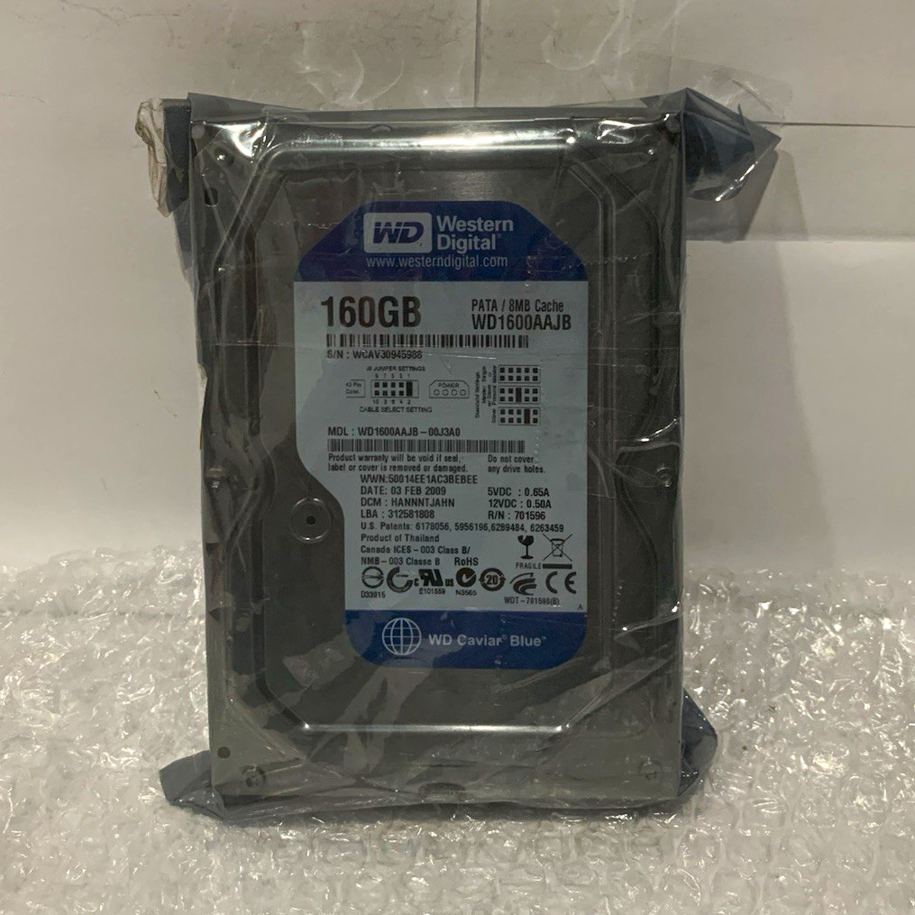 Western Digital WD Caviar Blue WD1600AAJB 160GB PATA 3.5in 8MB HDD (NEW TESTED)