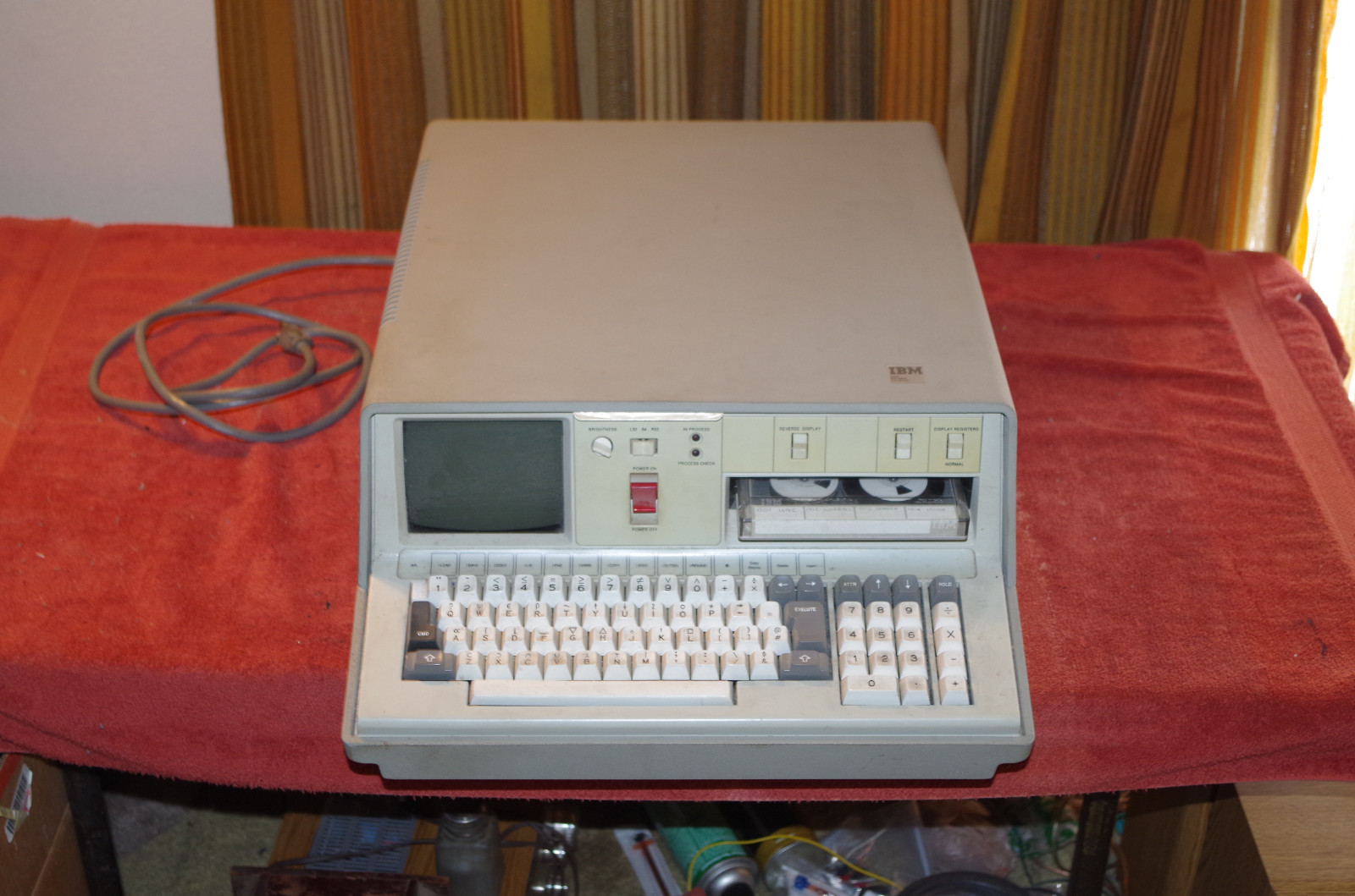 IBM 5100 Portable Computer A4 64K APL-Only + Printer + Manuals + Tapes RARE