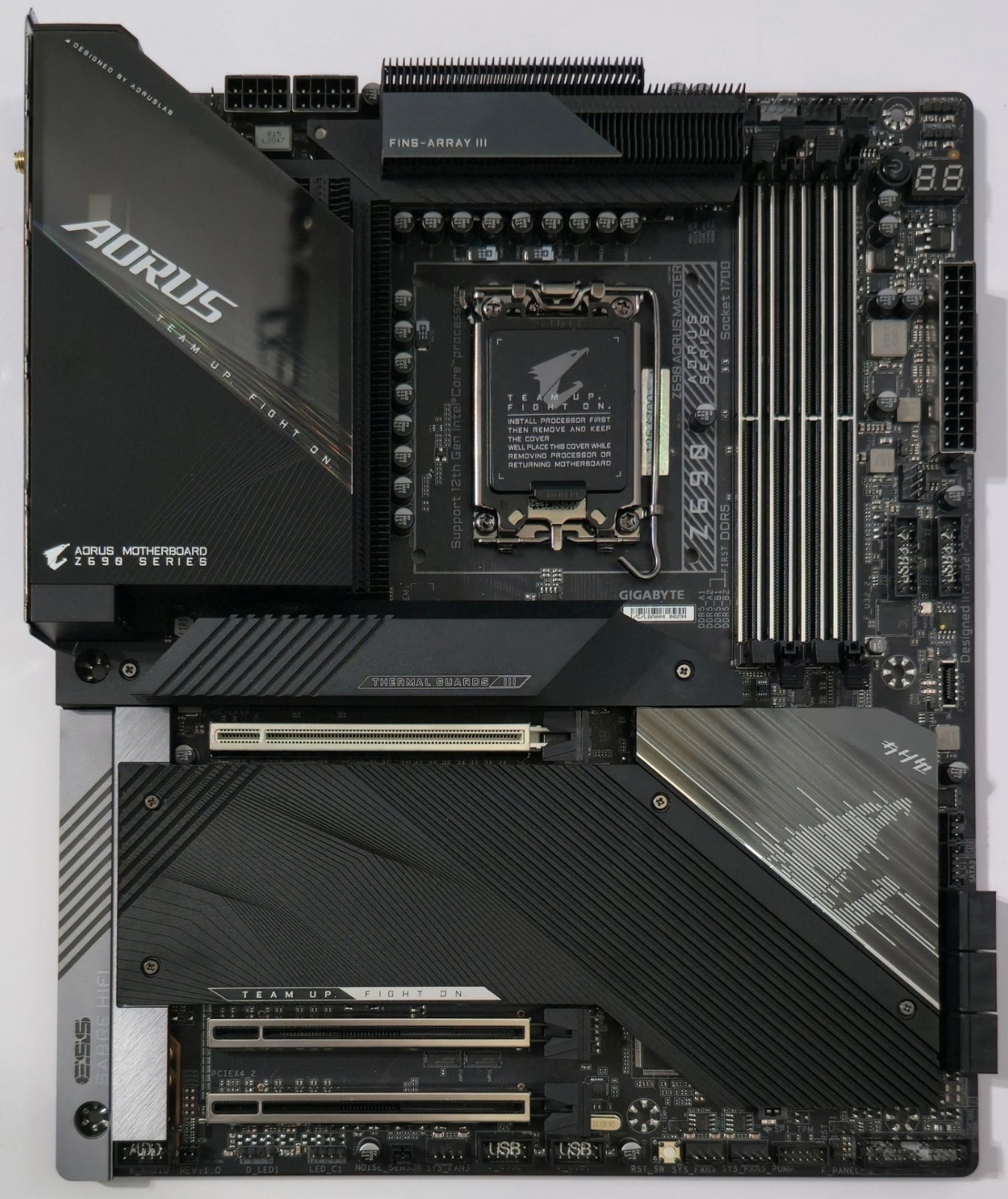 GIGABYTE Z690 AORUS MASTER (LGA 1700/ Intel Z690/ ATX/DDR5/Quad M.2/Motherboard)