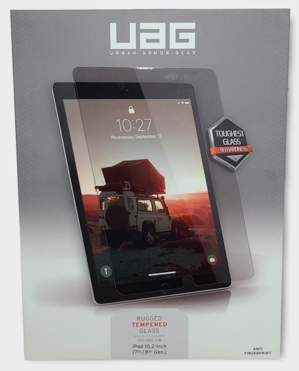 UAG - Glass Screen Protector for Apple iPad 10.2" (7th/8th/9th Gen) - Clear