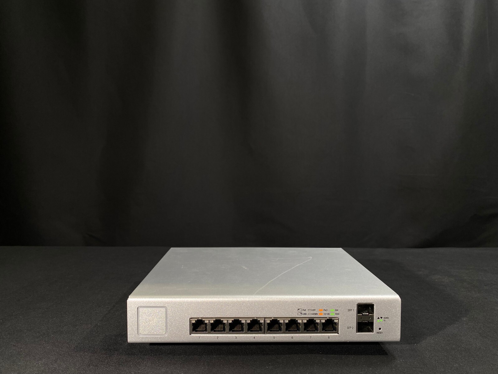 Ubiquiti UniFi US-8-150W 8-Port Managed Gigabit PoE Switch -Same Day Shipping