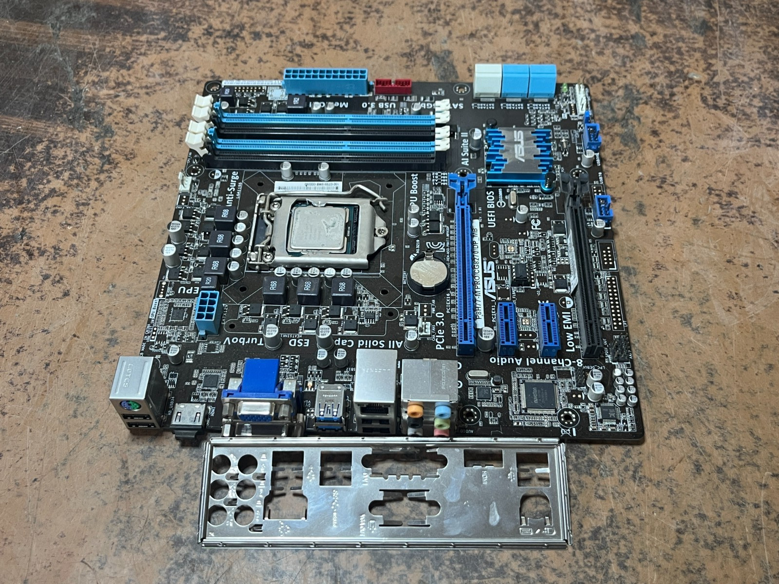 ASUS P8H77-M PRO/CG8270/DP_MB LGA1155 DDR3 Motherboard w/ i7-3770 CPU
