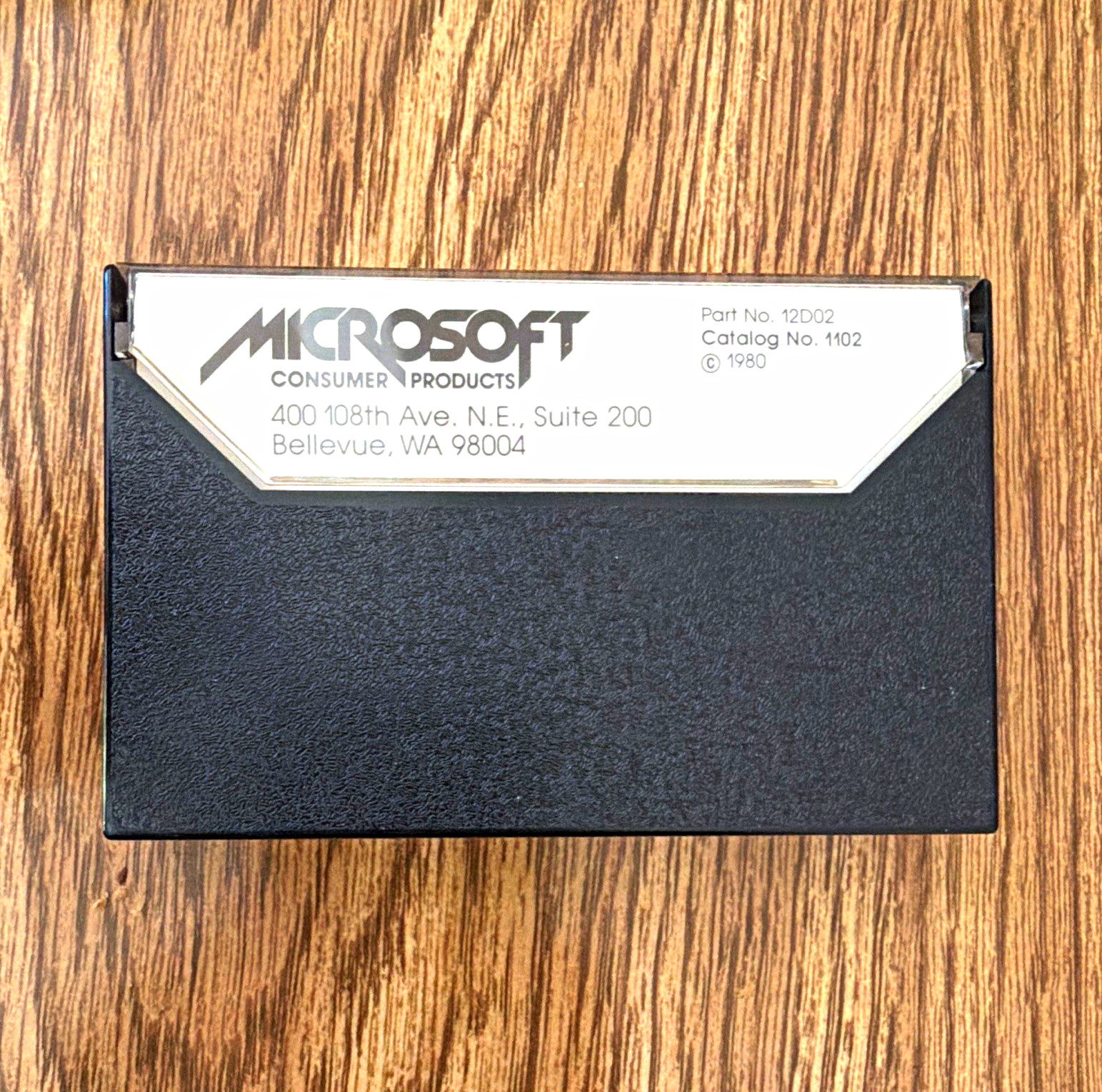 Microsoft Typing Tutor Cassette for Apple II BASIC 16K English Software