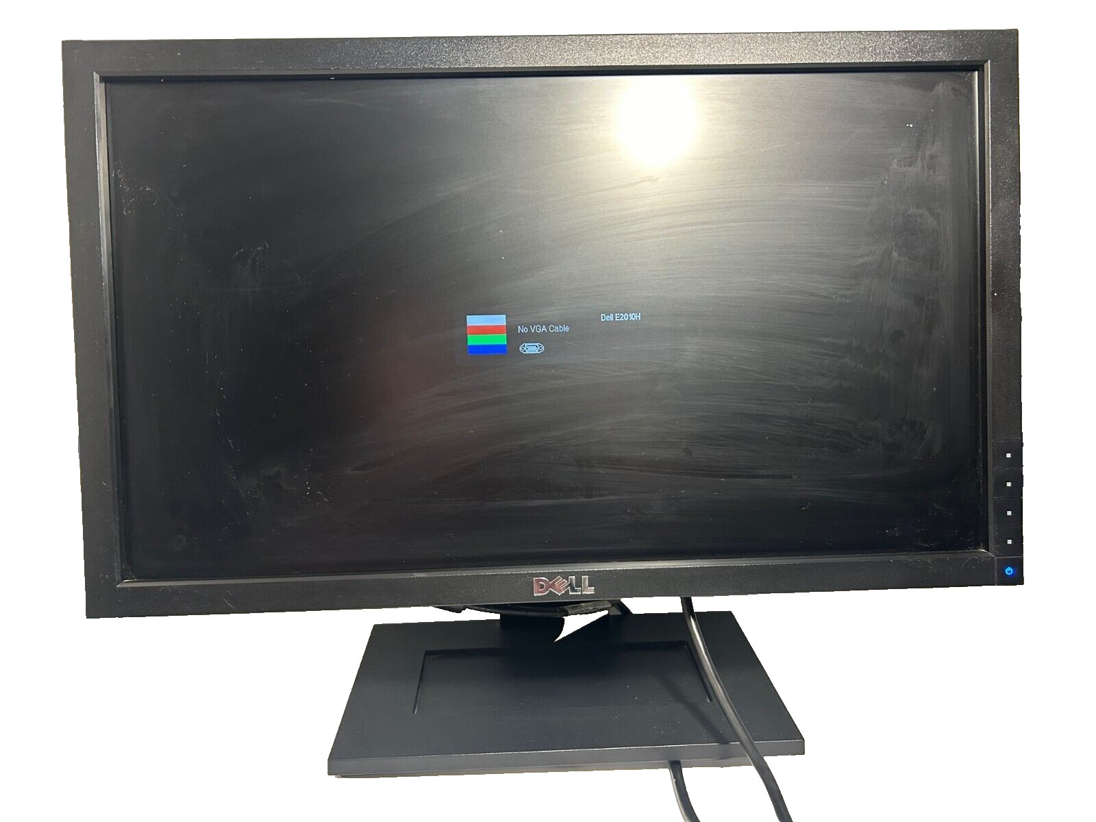 Dell E2010Ht 20 inch Widescreen LCD Computer Monitor, Works w power and input