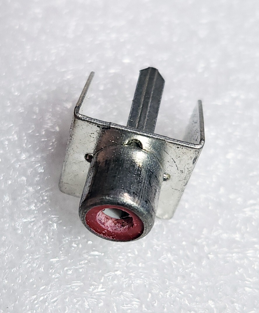 Original RCA CINCH "Red" Connector/Jack for Amiga 500/500+ Audio or Video Output