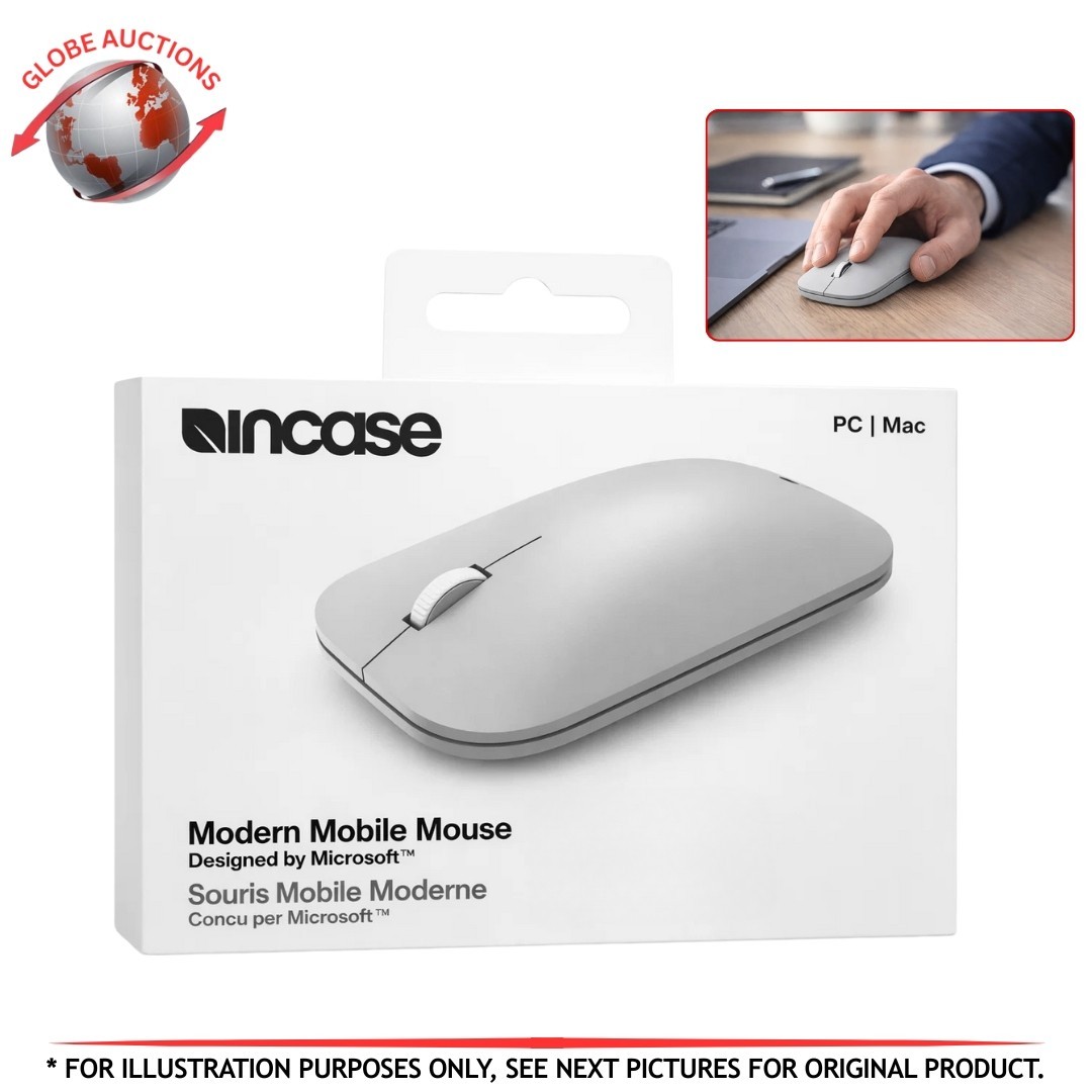Incase Modern Mobile Bluetooth Mouse PC/Mac (Platinum)