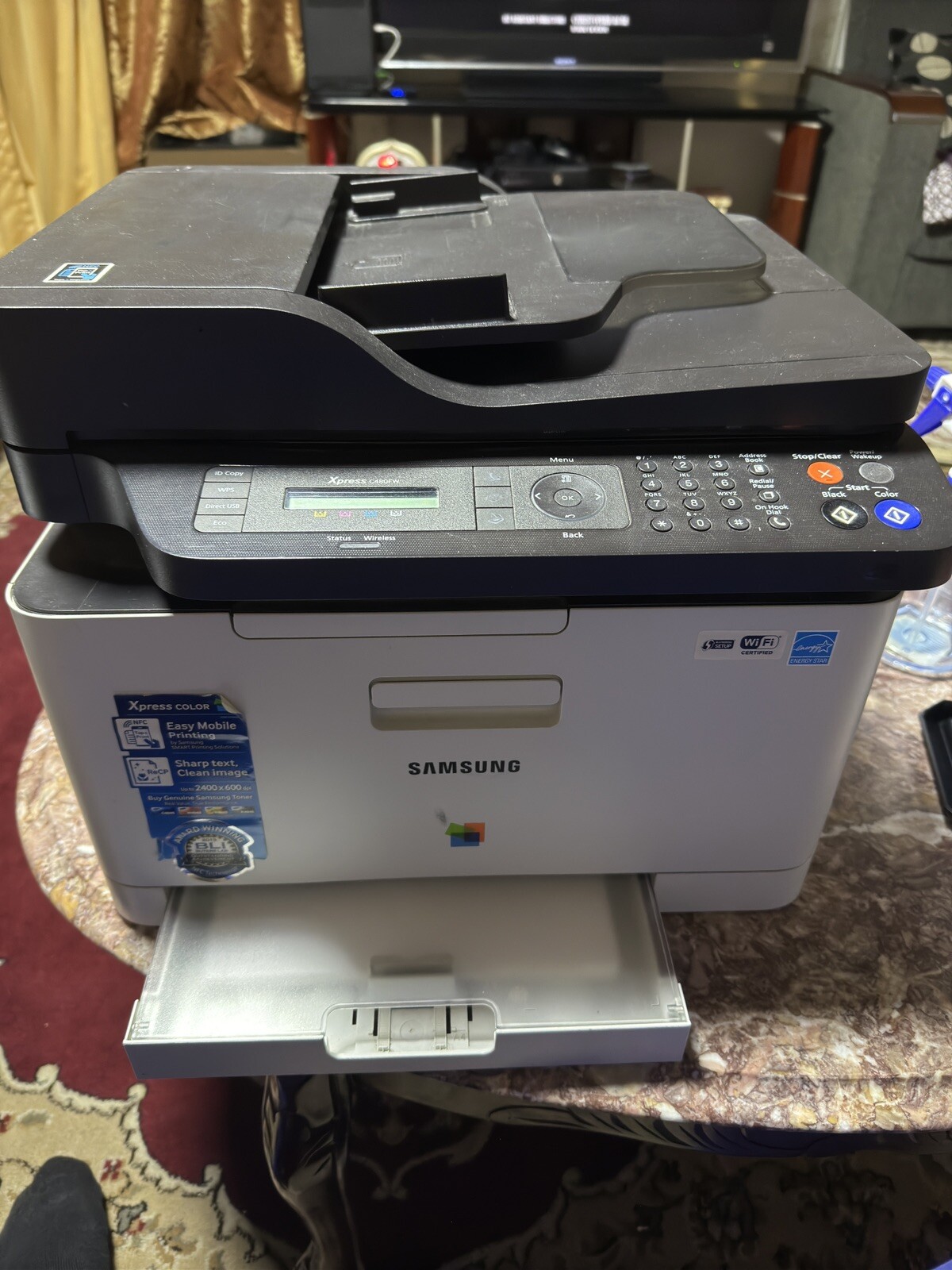 Samsung Xpress SL-C480FW All-In-One Color Laser Printer