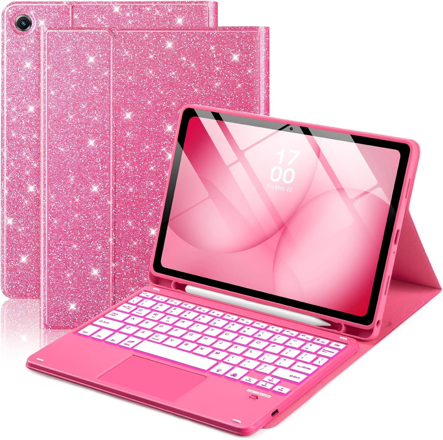 Case for Samsung Galaxy Tab A11+/A9+ 11 inch, Smart Touchpad with Pen Slot