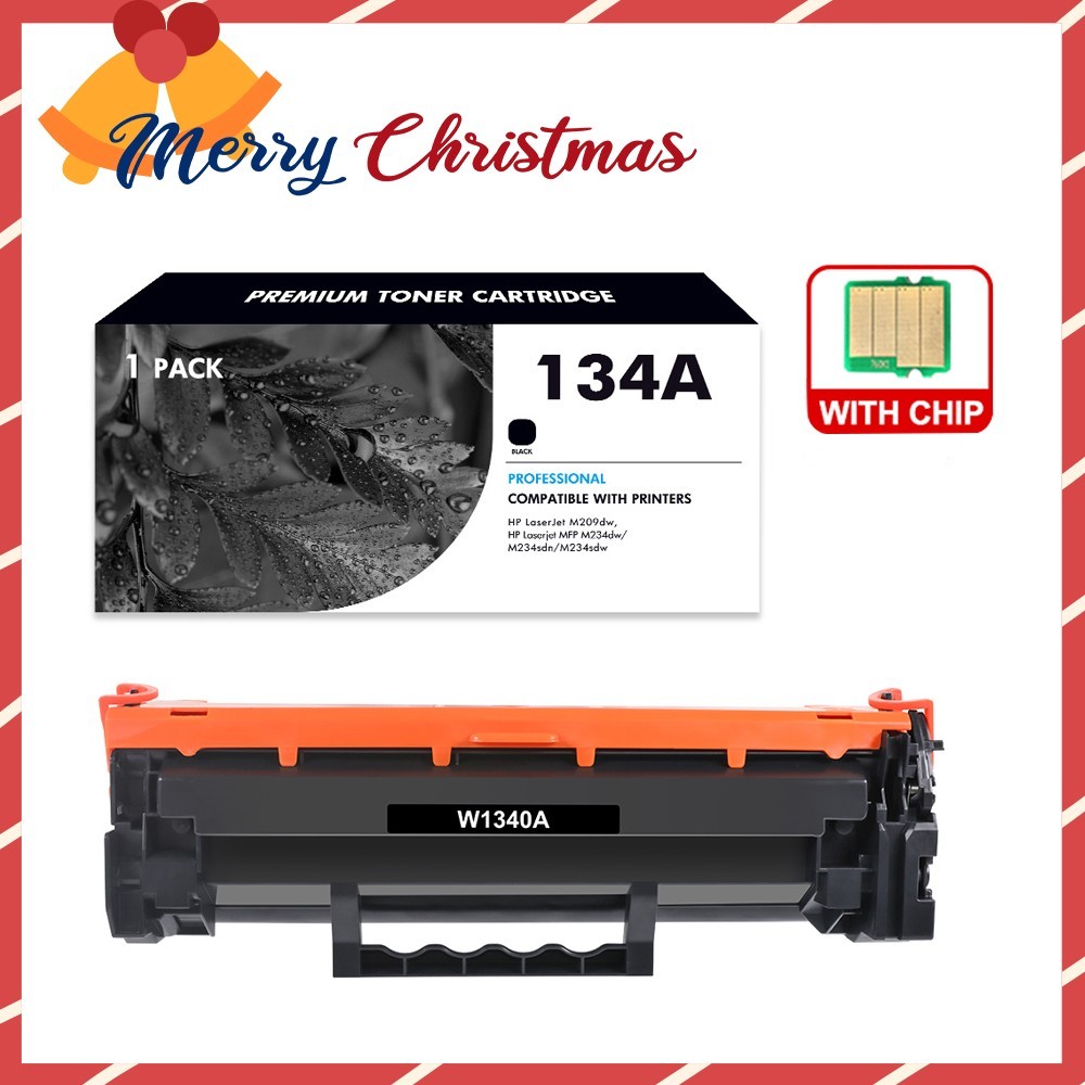 [WITH NEW CHIP] W1340A Toner Cartridge for HP 134A LaserJet M209 M209dw M234sdw
