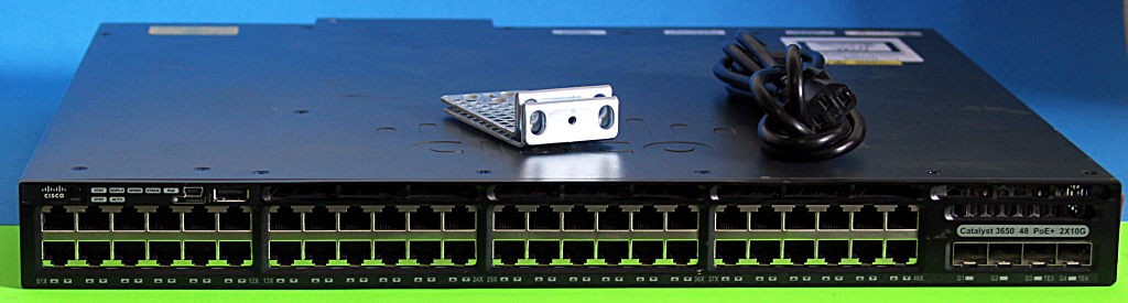 WS-C3650-48FD-L Cisco Catalyst 3650 Series 48-Port Switch w/ PWR-C2-1100WAC