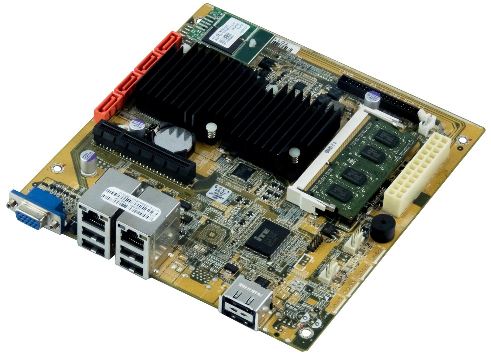 QNAP QA43 20006-A01049-YS-RS 1GB RAM MOTHERBOARD FOR QNAP TS-459 PRO II V2.1 