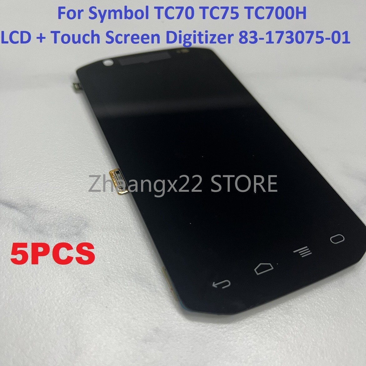 5PCS LCD Module Touch Screen Digitizer For Symbol TC70 TC75 TC700H 83-173075-01
