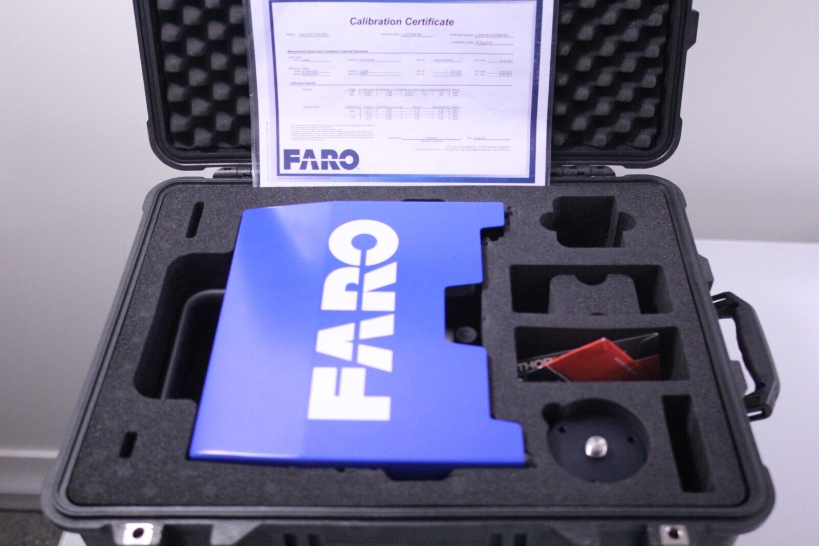 Faro Focus3D X330 HDR 3D Laser Scanner With accessories and case