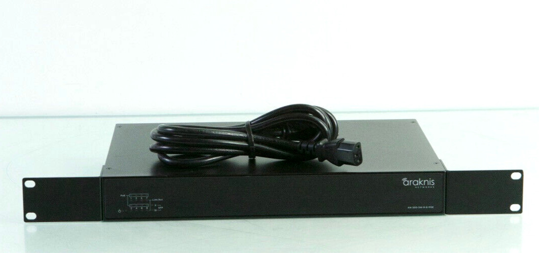 Araknis Networks AN-300-SW-R-8-POE Managed Rack Mount Gigabit Switch n376