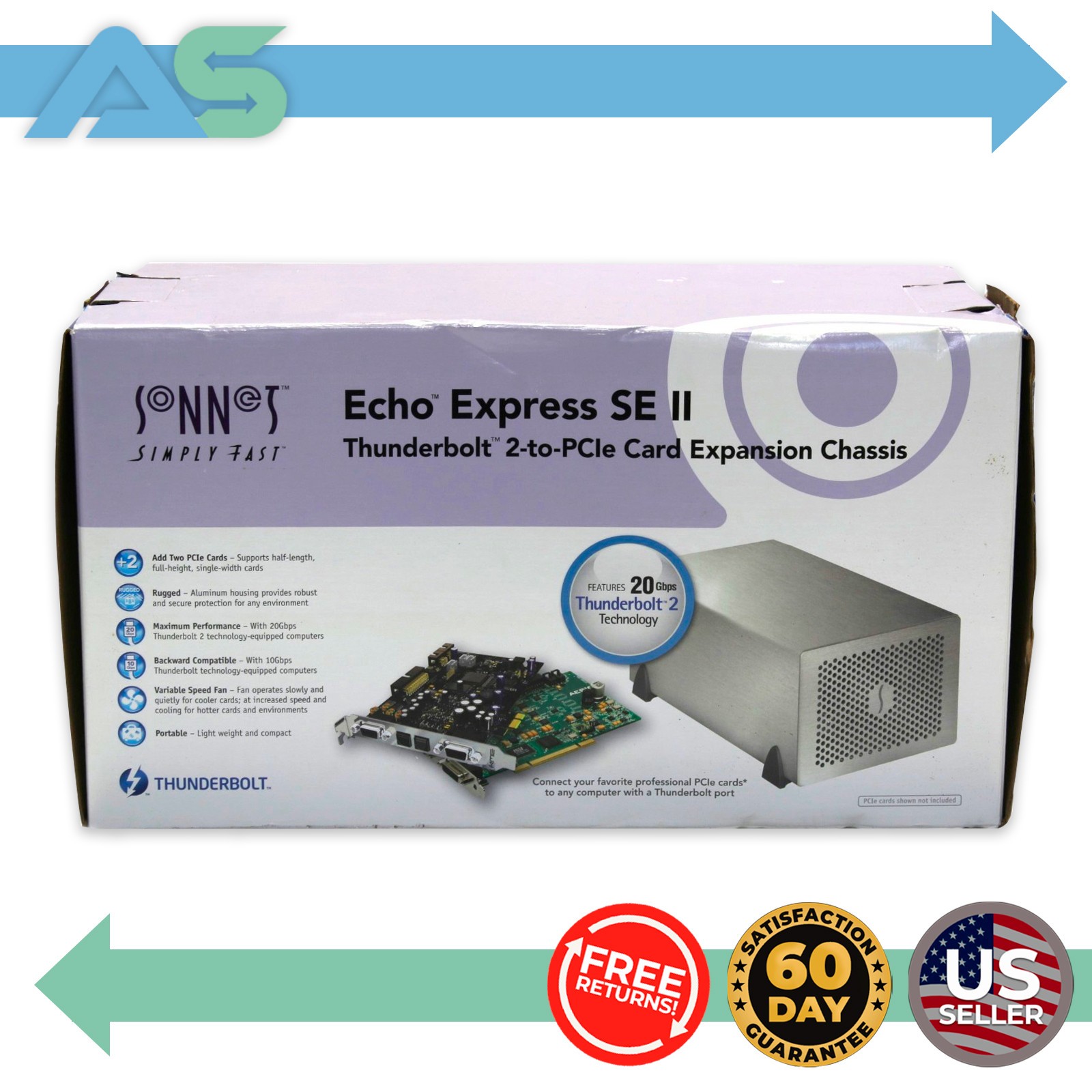 Sonnet Echo Express SE II Thunderbolt 2 PCIe Expansion Chassis | ECHO-EXP-SE2