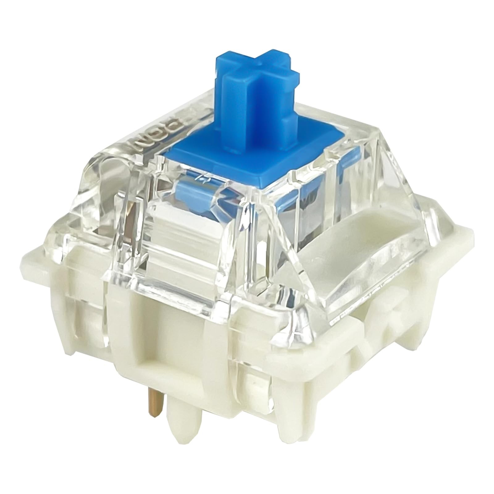 Gateron G Blue Pro 3.0 Switches,5 Pin Pre Lubed RGB SMD Clicky Switches for M...
